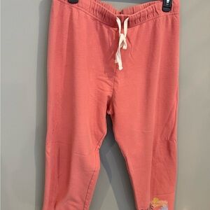 Hurley Kids Pink Joggers with Drawstring